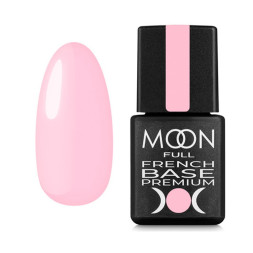 База Moon Full French Base Premium 025. светло-розовый. 8 мл