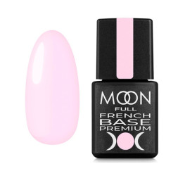 База Moon Full French Base Premium 028. нежно-сиреневый. 8 мл