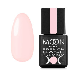 База Moon Full French Base Premium 034. бело-бежевый светлый. 8 мл