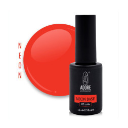 База неоновая Adore Professional Neon Base 05 Cola. цвет алый. 7.5 мл