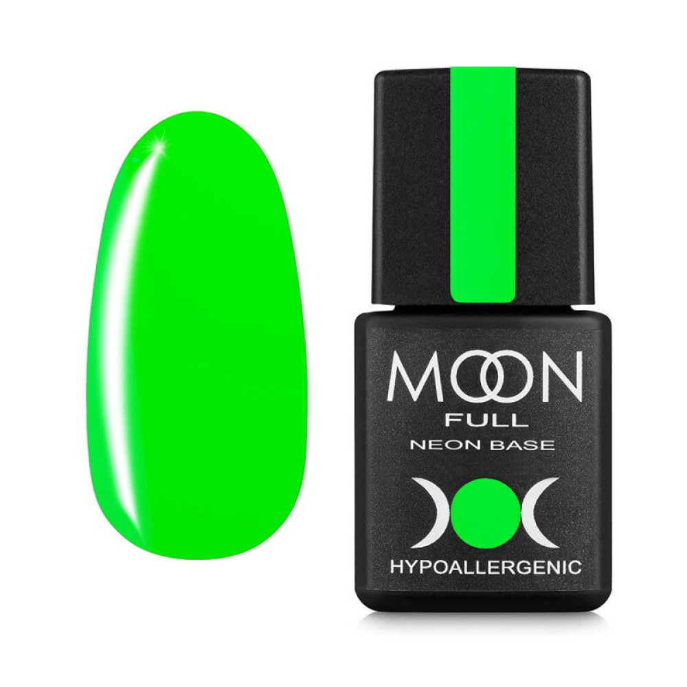 База неонова Moon Full Neon Base 03. світло-зелений. 8 мл