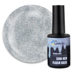 База светоотражающая Nails Molekula Flash Base Frozen Love Замороженная любовь. 12 мл