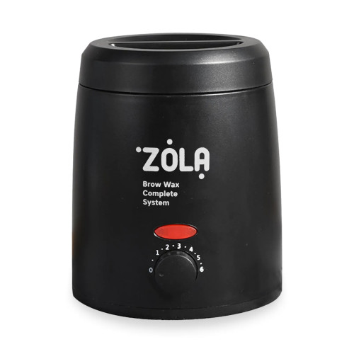 Воскоплав баночный ZOLA Brow Wax Complete System, чаша 200 мл, цвет черный, фото 1, 590.00 грн.