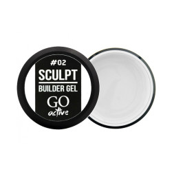 Білдер-гель GO Active Sculpt Builder Gel Milk 02. молочний. 12 мл