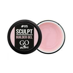Білдер-гель GO Active Sculpt Builder Gel Natural 05. натуральний рожевий. 12 мл