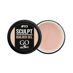 Білдер-гель GO Active Sculpt Builder Gel Peach 03. персиковий. 12 мл