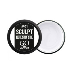 Білдер-гель GO Active Sculpt Builder Gel White  01. білий. 12 мл