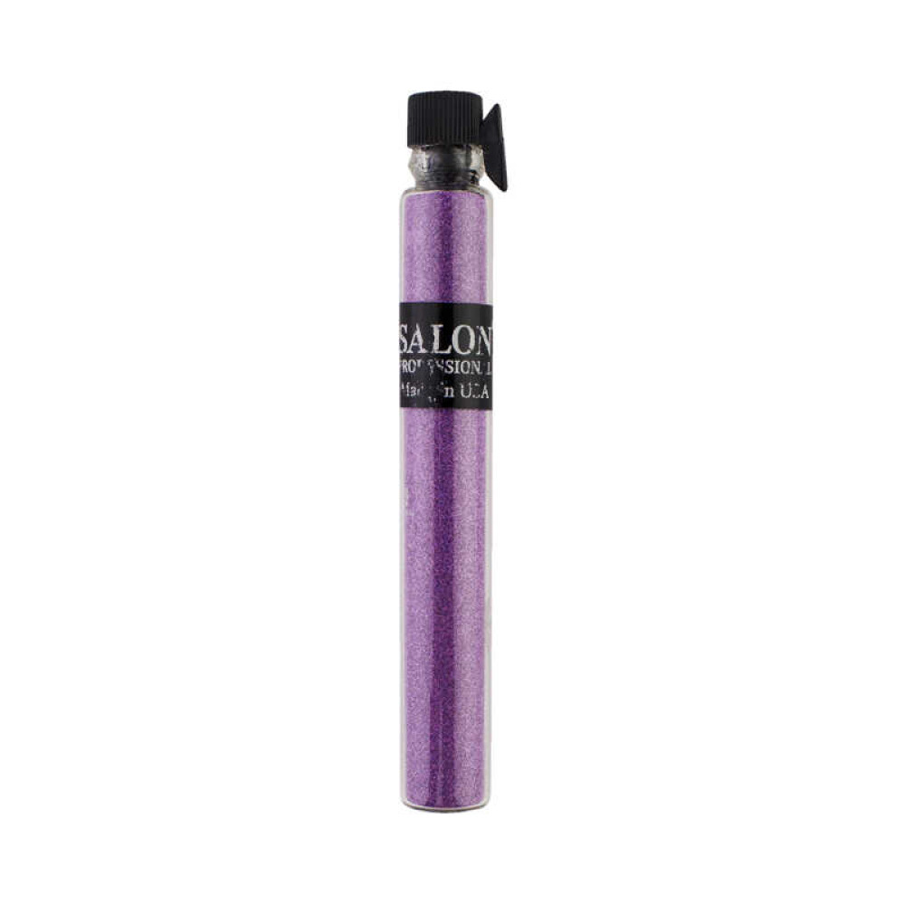 Блестки Salon Professional, размер 004 922, цвет фиолетовый, в пробирке