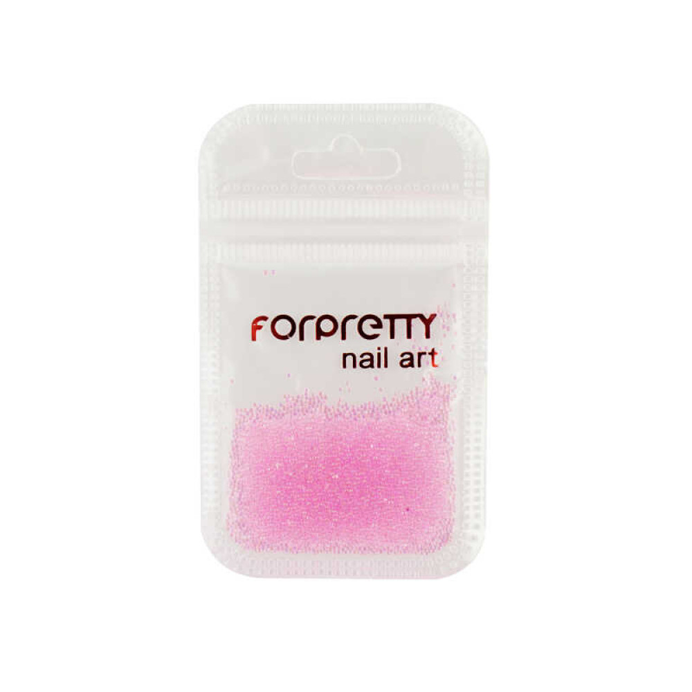 Бульонки для украшения ногтей пластиковые. цвет светло-розовый. в пакетике. 2.5 г