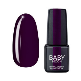 Гель-лак Baby Moon Burgundy 011 темно-сливовый. 6 мл