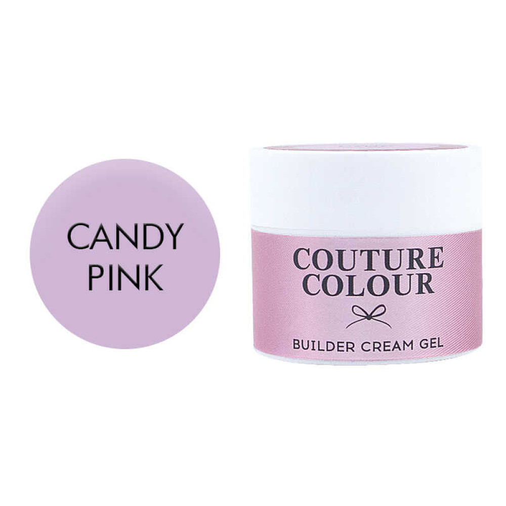 Крем-гель строительный Couture Colour Builder Cream Gel Candy pink. конфетно-розовый. 50 мл