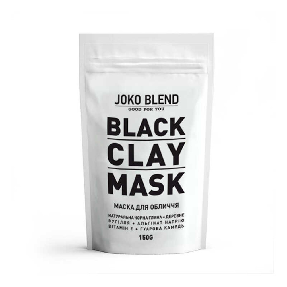 Маска для лица на основе черной глины Joko Blend Black Clay Mask, 150 г