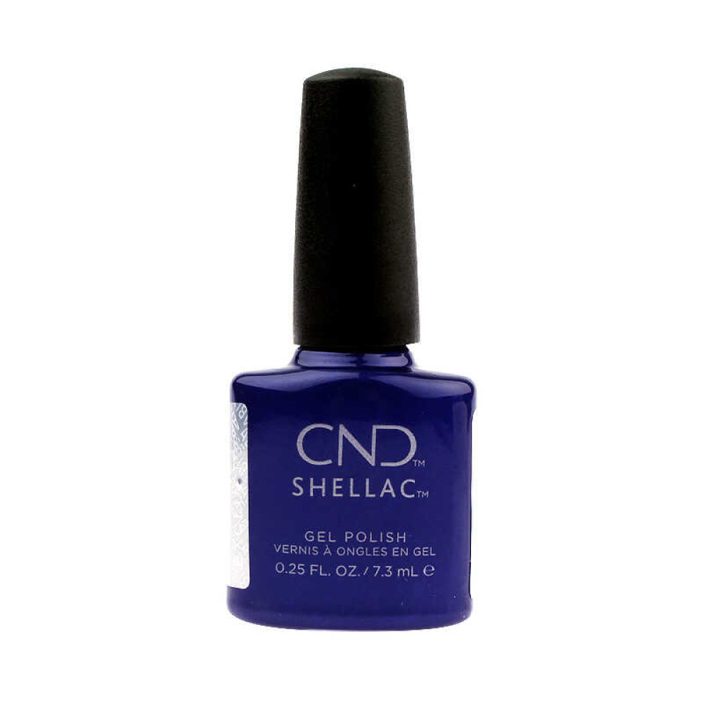 CND Shellac Crystal Alchemy Sassy Saphire синий сапфир, 7,3 мл