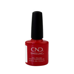 CND Shellac Devil Red праздничный огненный. 7.3 мл