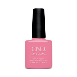 CND Shellac English Garden Kiss From a Rose насыщенный розовый. 7.3 мл