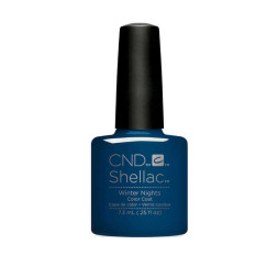 CND Shellac Glacial Illusion Winter Night насыщенно-синий. 7.3 мл