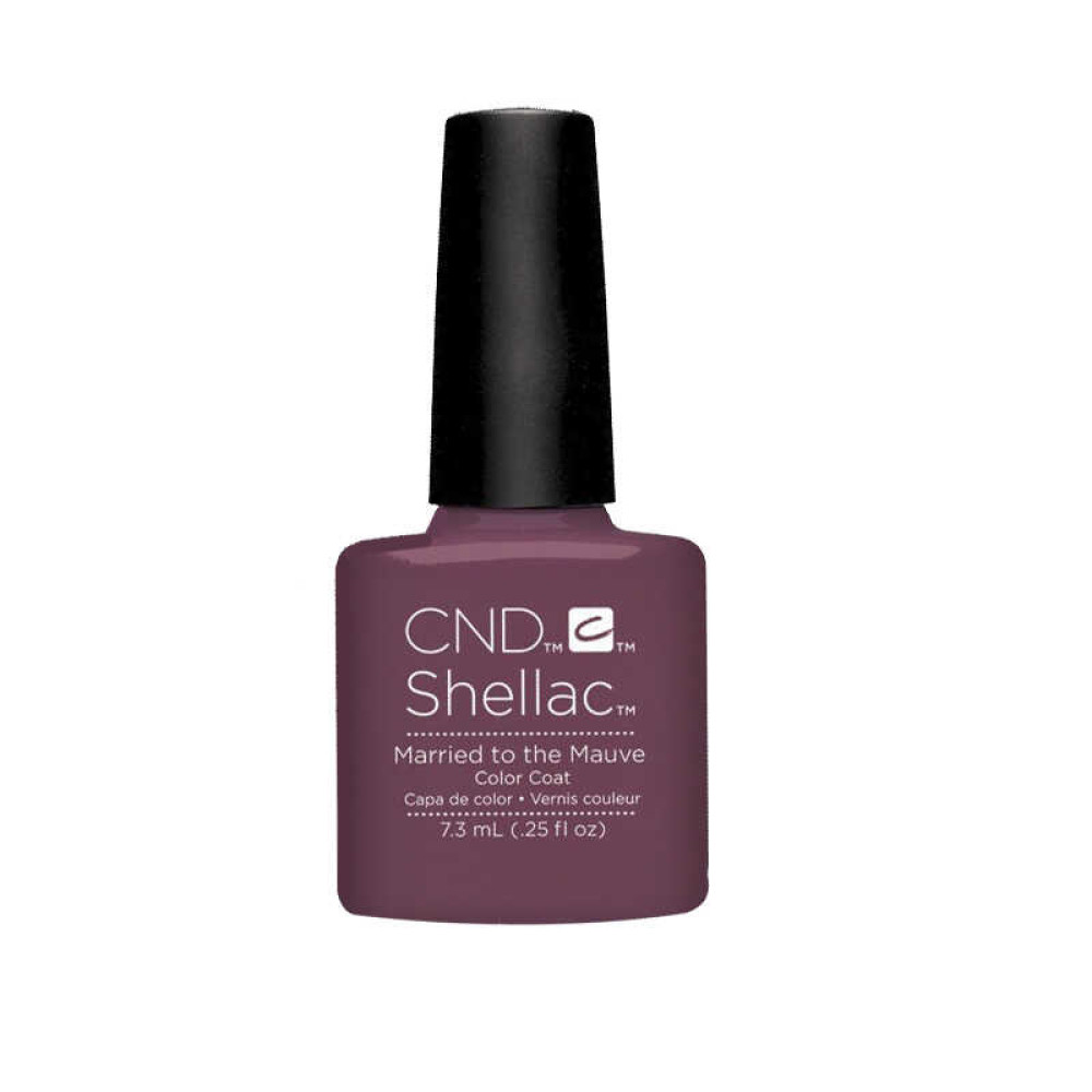 CND Shellac Married To Mauve светло баклажановый, 7,3 мл