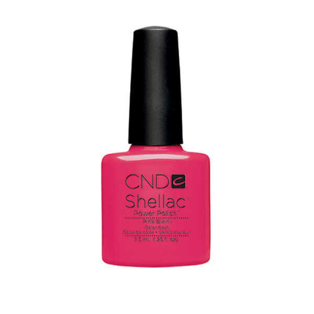 CND Shellac Pink Bikini яркий розово-малиновый, 7,3 мл
