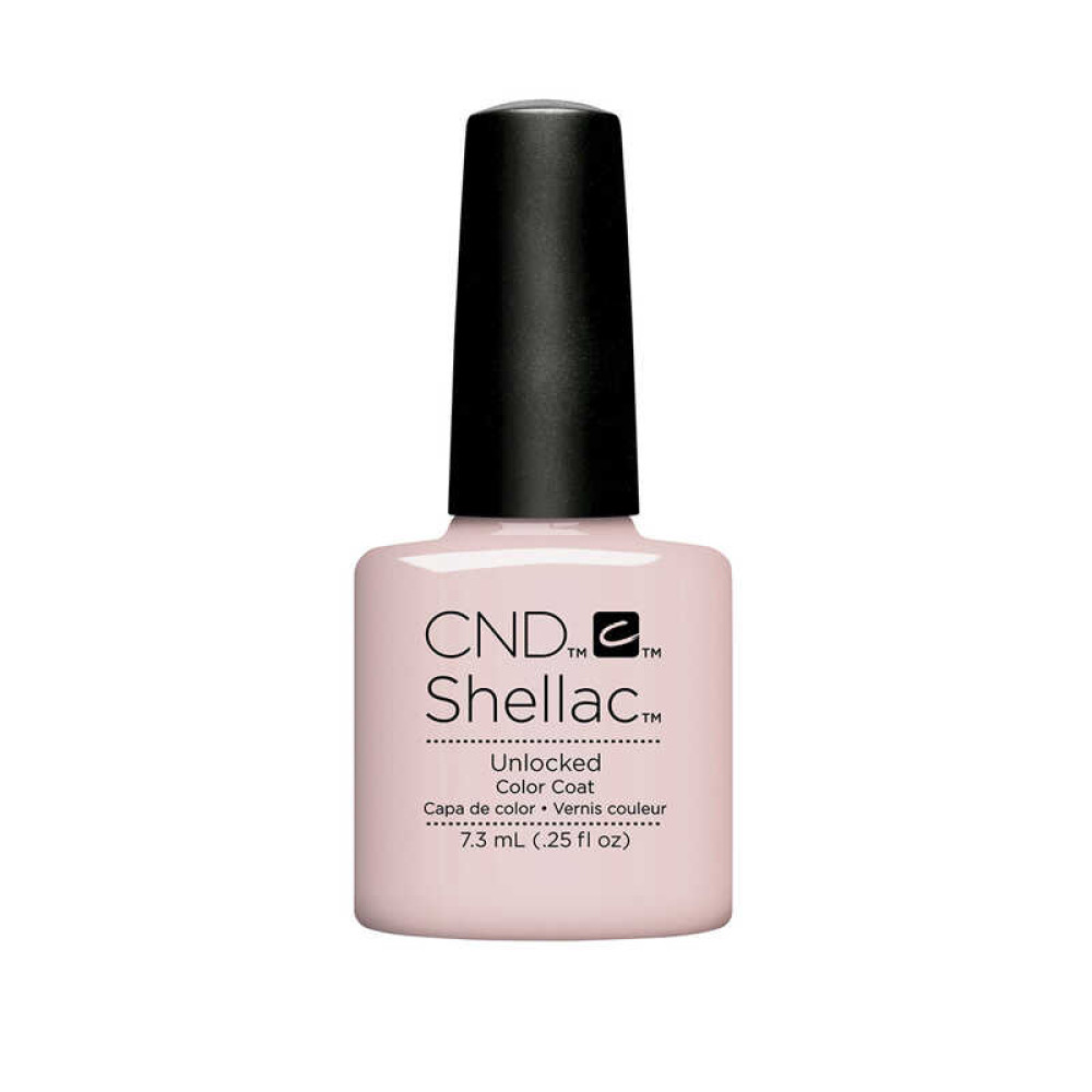 CND Shellac Nude Unlocked світлий рожевий. 7.3 мл