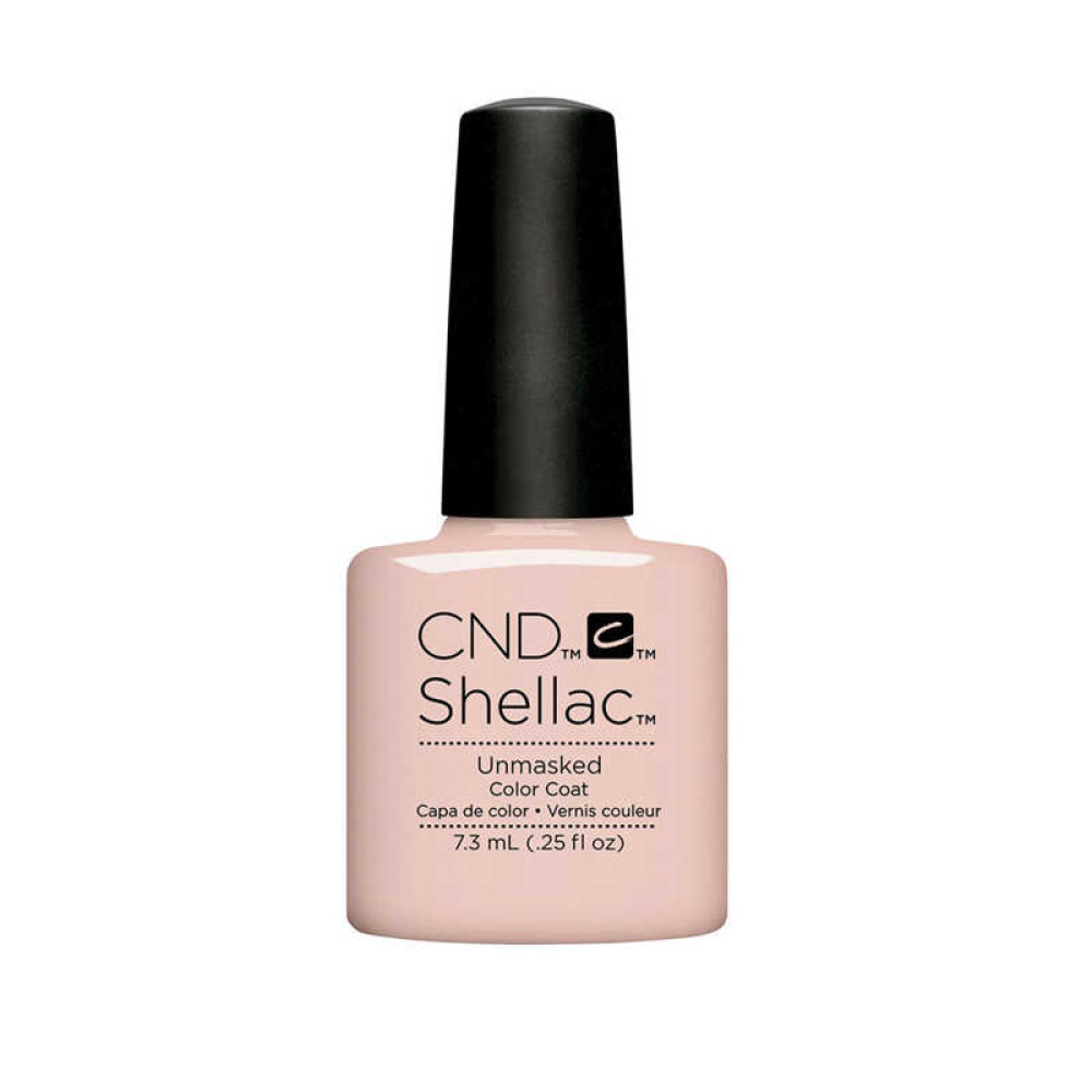 CND Shellac Nude Unmasked бежево-рожевий крем. 7.3 мл