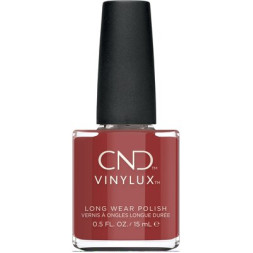 Лак CND Vinylux Wild Romantics 383 Books Beaujolais темно-красный. 15 мл