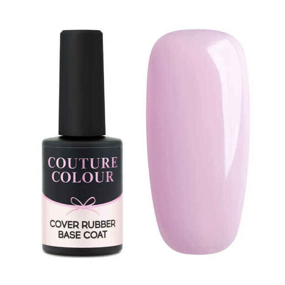 База камуфлююча каучукова для гель-лаку Couture Colour Cover Rubber Base Coat 13. японський рожевий. 9 мл