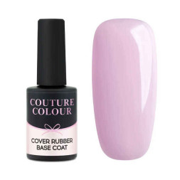 База камуфлююча каучукова для гель-лаку Couture Colour Cover Rubber Base Coat 13. японський рожевий. 9 мл