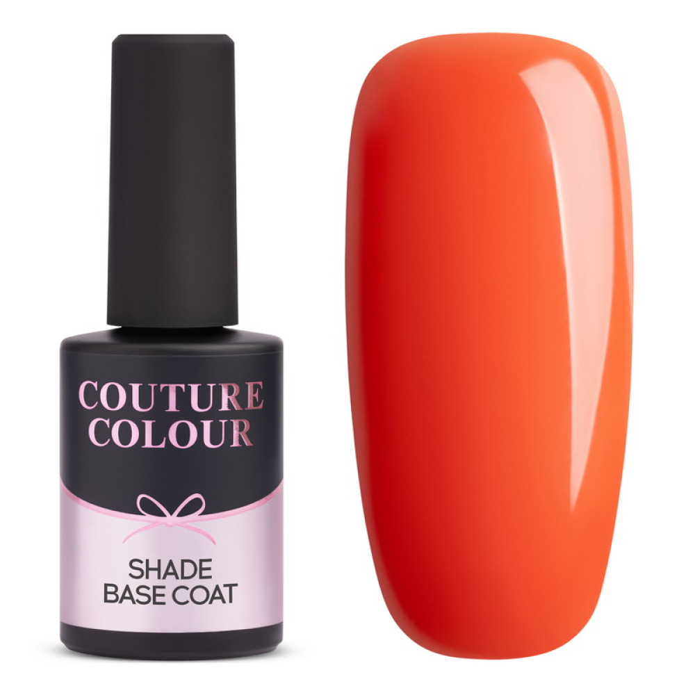 База цветная Couture Colour Shade Base 09, кораллово-красный, 9 мл