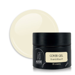 Гель строительный камуфлирующий Adore Professional Builder Cover Gel 08 Creamy. сливочный. 15 г