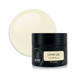 Гель строительный камуфлирующий Adore Professional Builder Cover Gel 08 Creamy. сливочный. 5 г