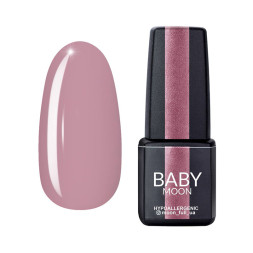 Гель-лак Baby Moon Dolce Rose 009 бежево-ліловий. 6 мл