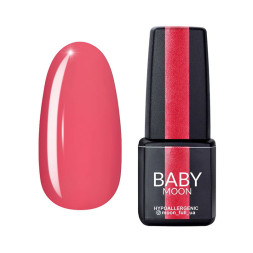 Гель-лак Baby Moon Dolce Rose 020 лососево-рожевий. 6 мл