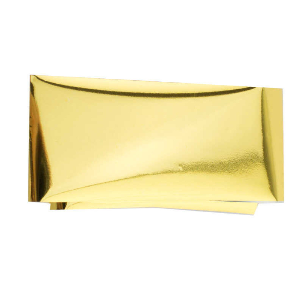 Фольга для ногтей переводная, для литья NUB Nail Art Foil Gold, золото  L= 30 см ширина  4 см