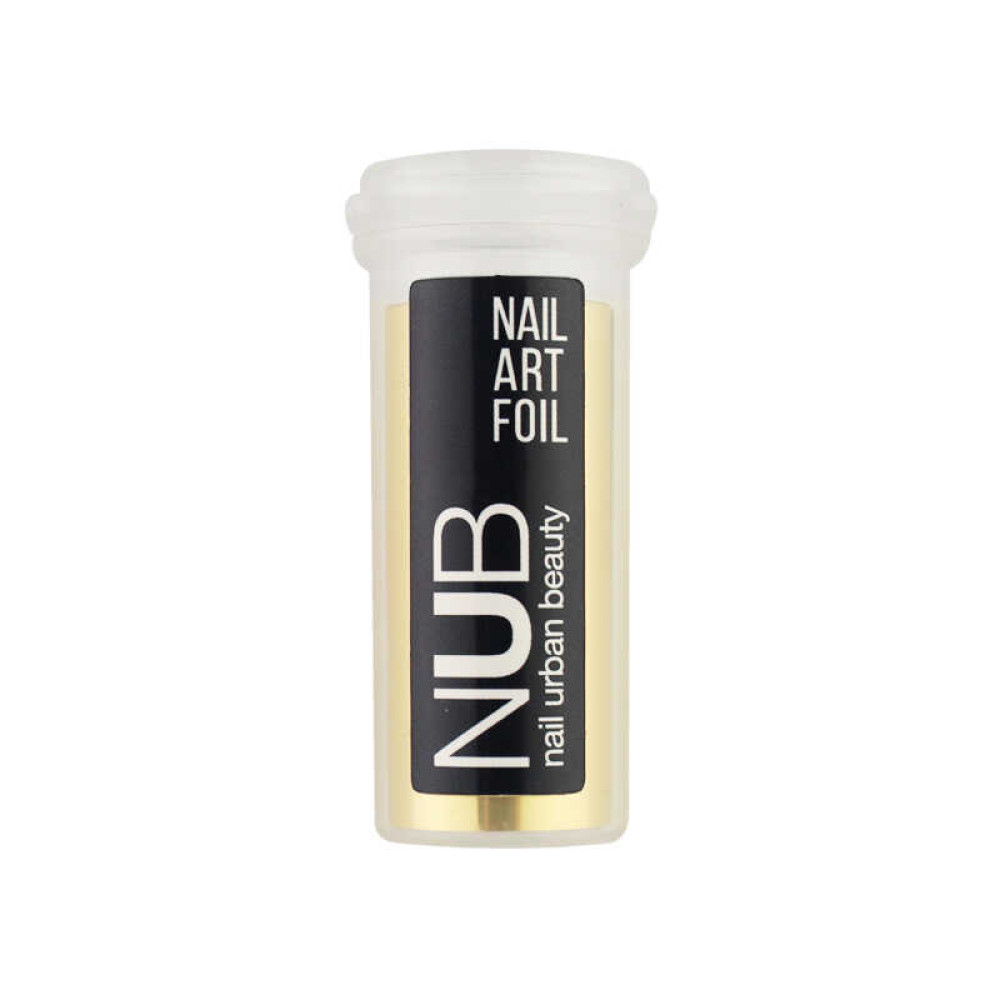 Фольга для ногтей переводная, для литья NUB Nail Art Foil Gold, золото  L= 30 см ширина  4 см