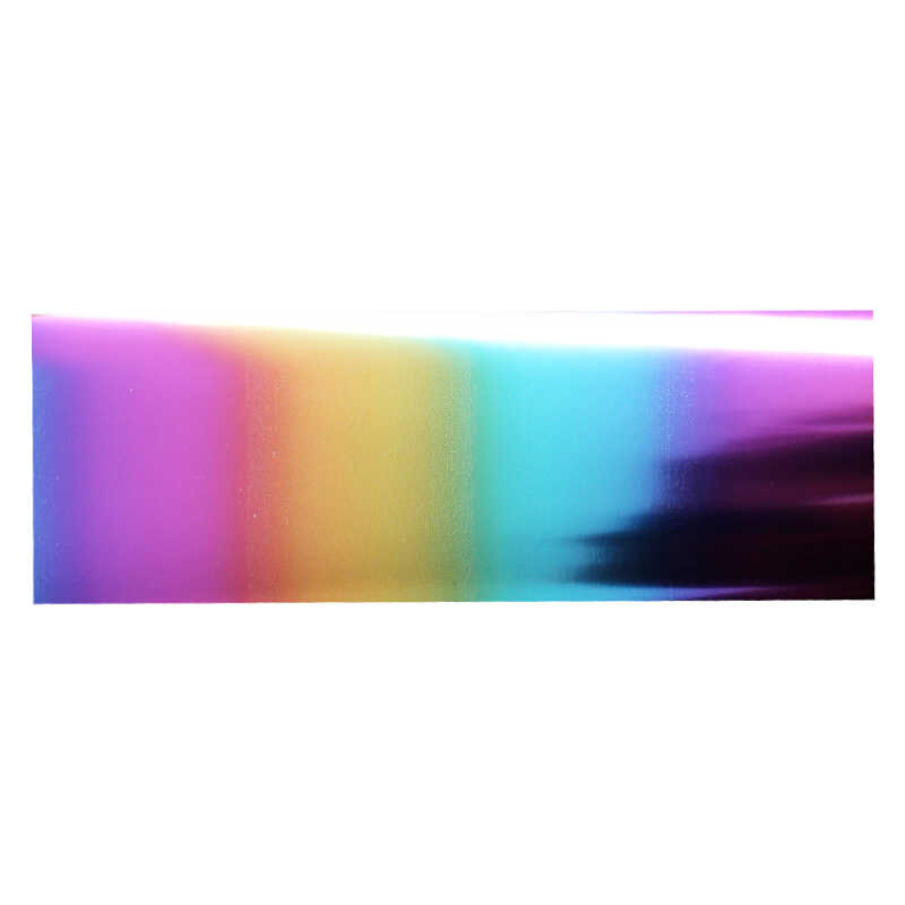 Фольга для ногтей переводная. для литья NUB Nail Art Foil Rainbow. радуга  L= 30 см ширина  4 см