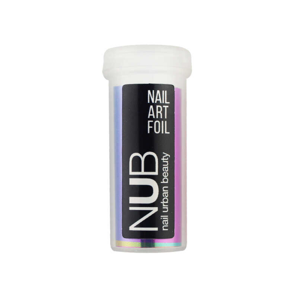 Фольга для нігтів перебивна. для лиття NUB Nail Art Foil Rainbow. веселка L = 30 см ширина 4 см