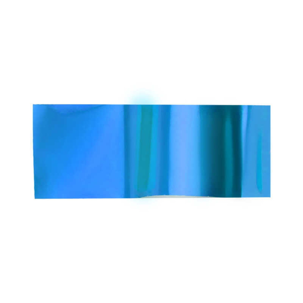 Фольга для ногтей переводная, для литья, синяя, L= 1 м ширина 4 см