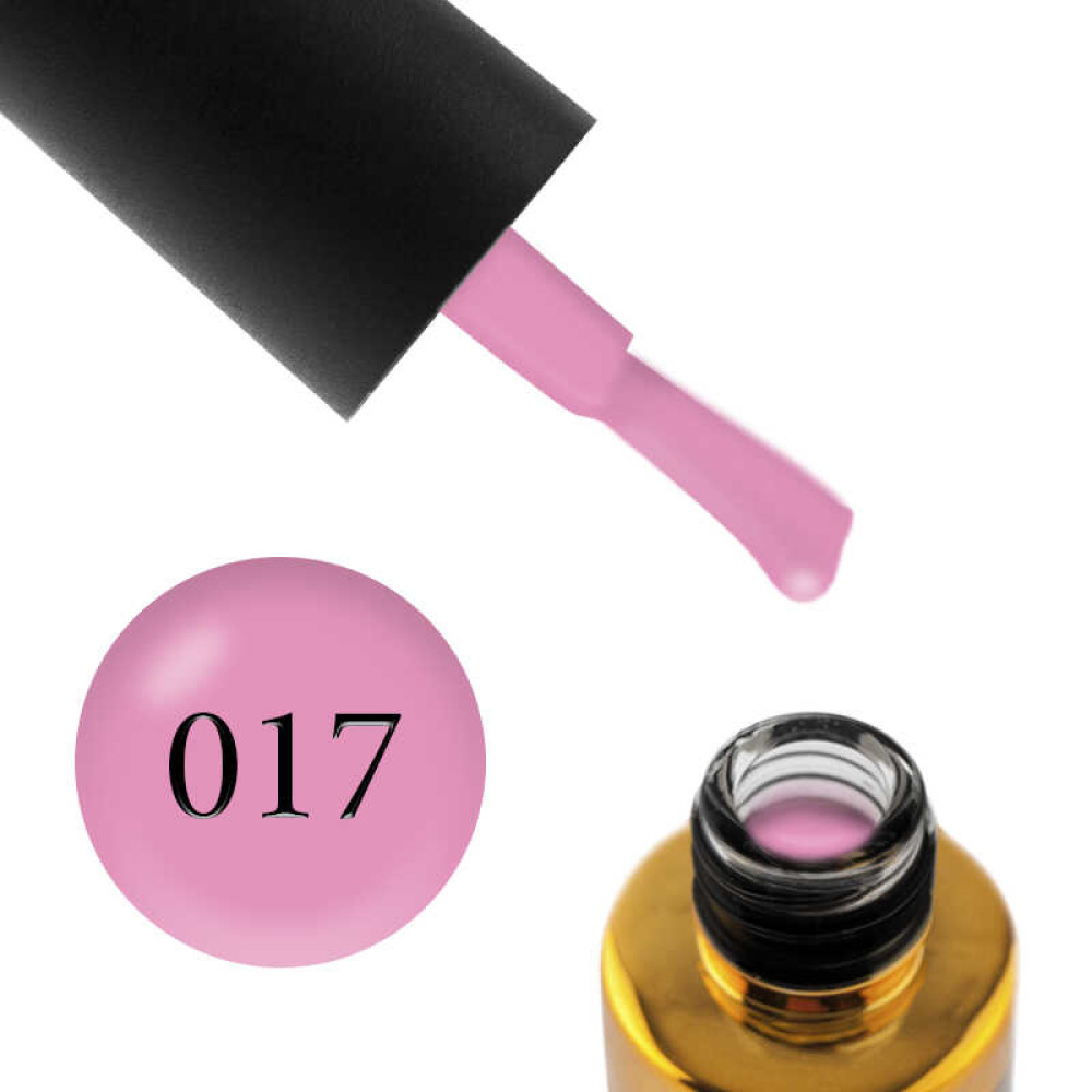 Гель-лак F.O.X Pigment 017 рожево-бузковий, 6 мл
