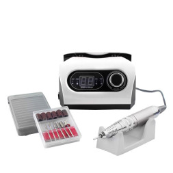 Фрезер Nail Drill Set Pro ZS-717. 35 000 оборотов/мин. цвет белый