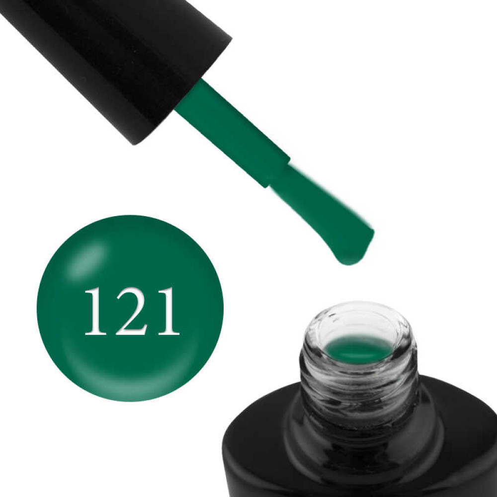 Гель-лак G.La color 121 зеленый, 10 мл
