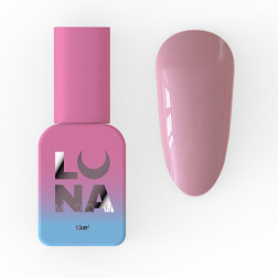 Жидкий гель Luna Light Acrygel 17 для наращивания лиловый беж 13 мл