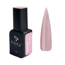 Гель для наращивания DNKa Pro Gel 0002 Insight. пудрово-розовый. 12 мл