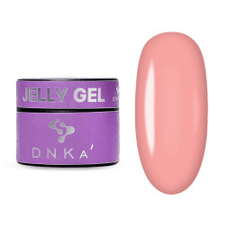 Гель для нарощування та моделювання DNKa Jelly Gel 0004 Mania. бежевий. 15 мл