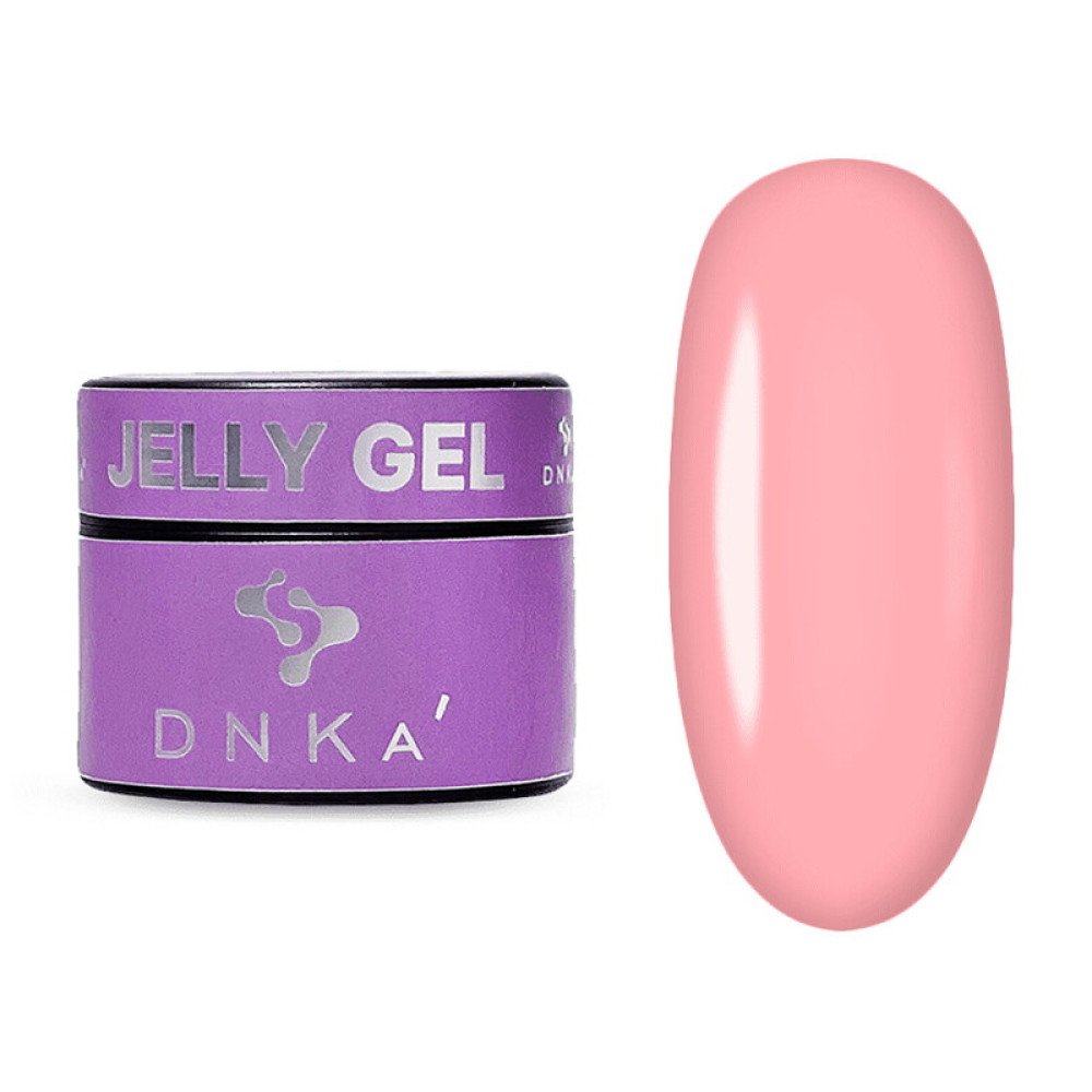 Гель для нарощування та моделювання DNKa Jelly Gel 0005 Trigger. пильно-рожевий. 15 мл
