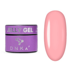 Гель для нарощування та моделювання DNKa Jelly Gel 0005 Trigger. пильно-рожевий. 15 мл