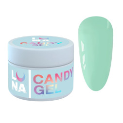 Гель для нарощування Luna Candy Gel 23 бірюзовий 15 мл