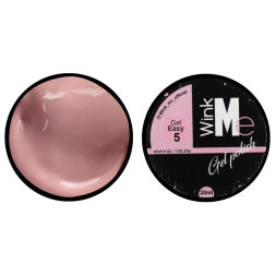 Гель для наращивания Wink Me Easy Gel 05 телесно-розовый. 30 мл