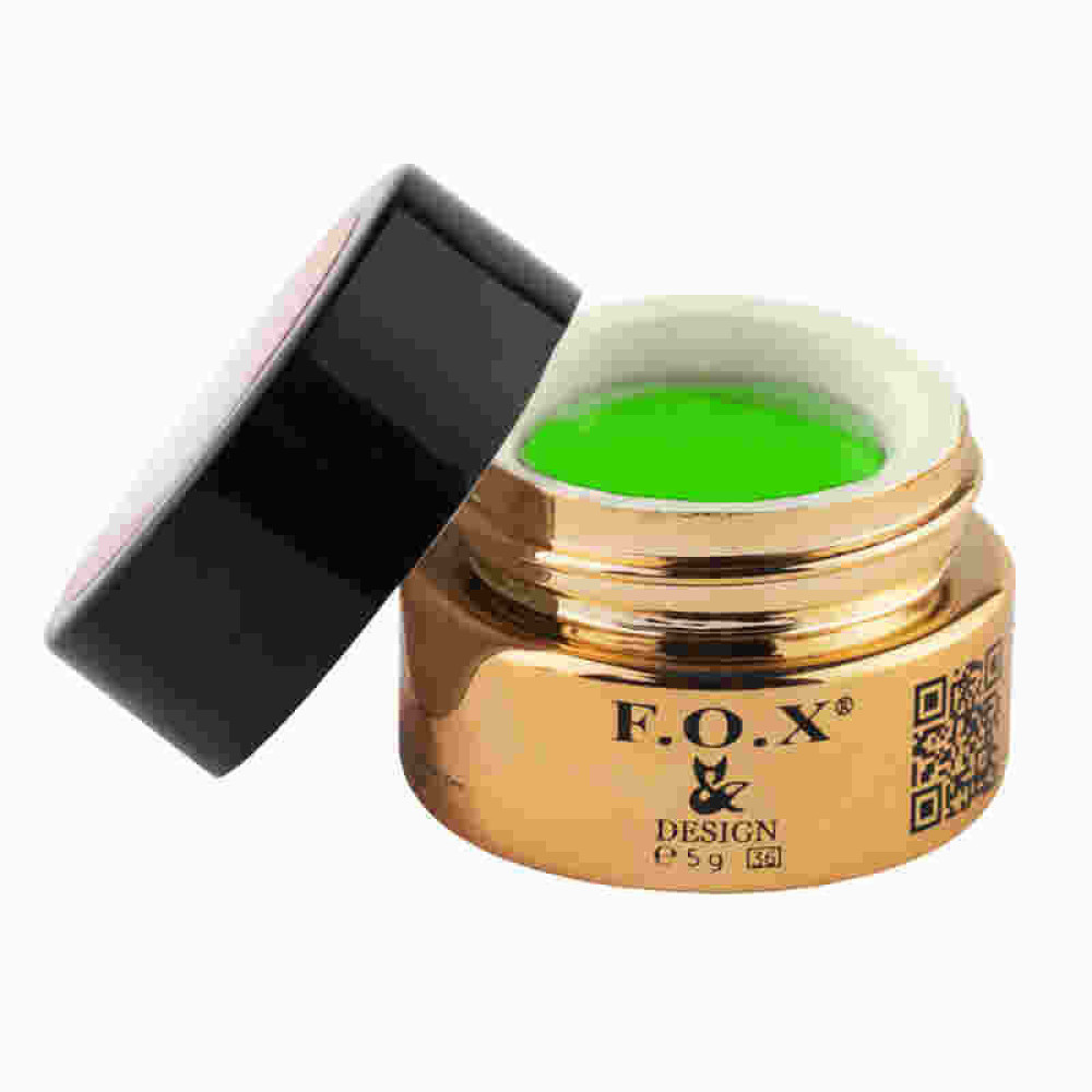 Гель-пластилин F.O.X № 006 зеленый, 5 мл