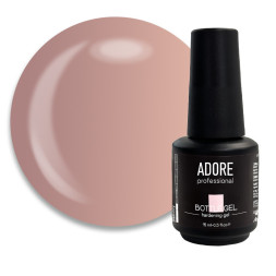 Гель камуфлюючий Adore Professional Bottle Gel Natural для укріплення нігтів натуральний 15 мл