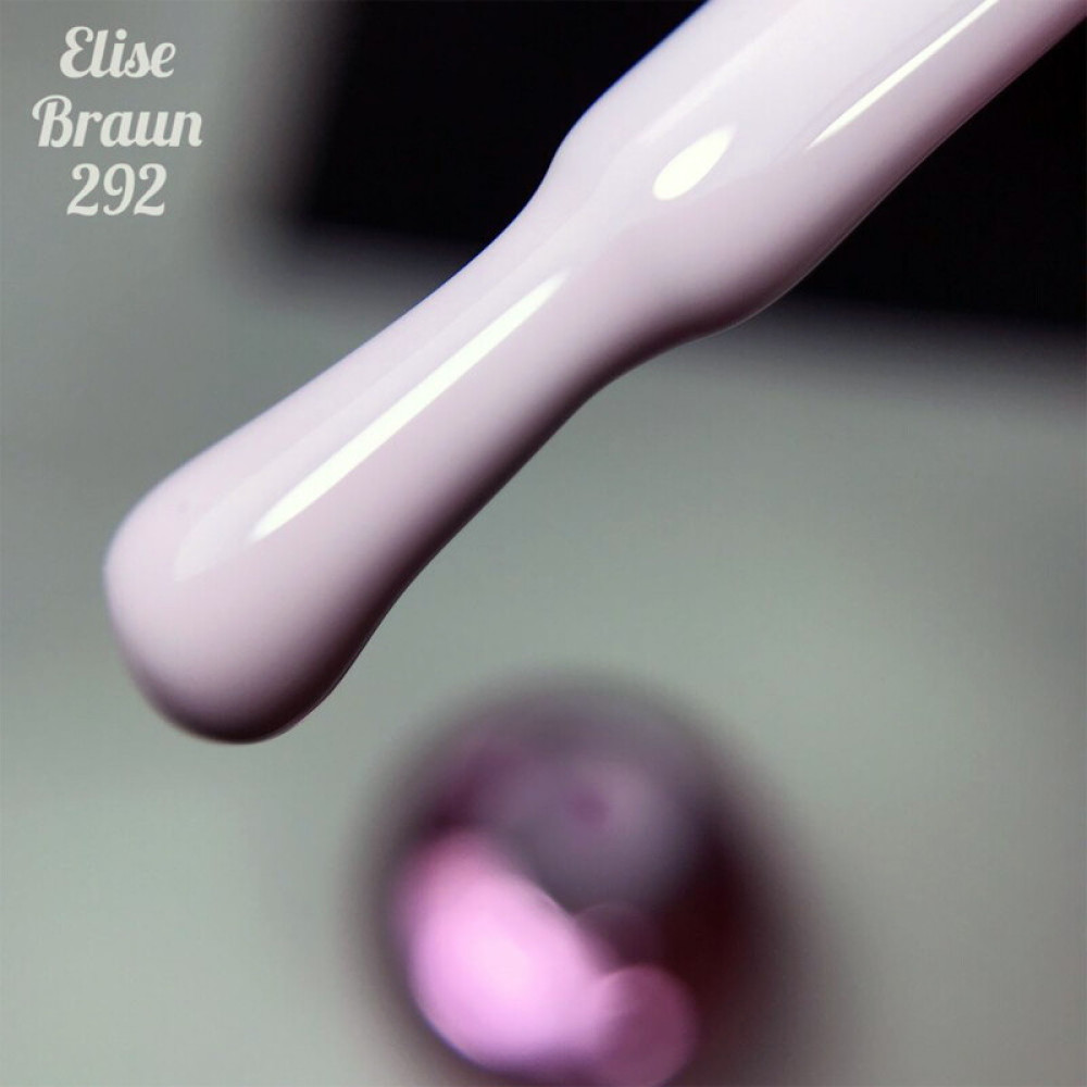Гель-лак Elise Braun 292 світлий біло-рожевий . 10 мл